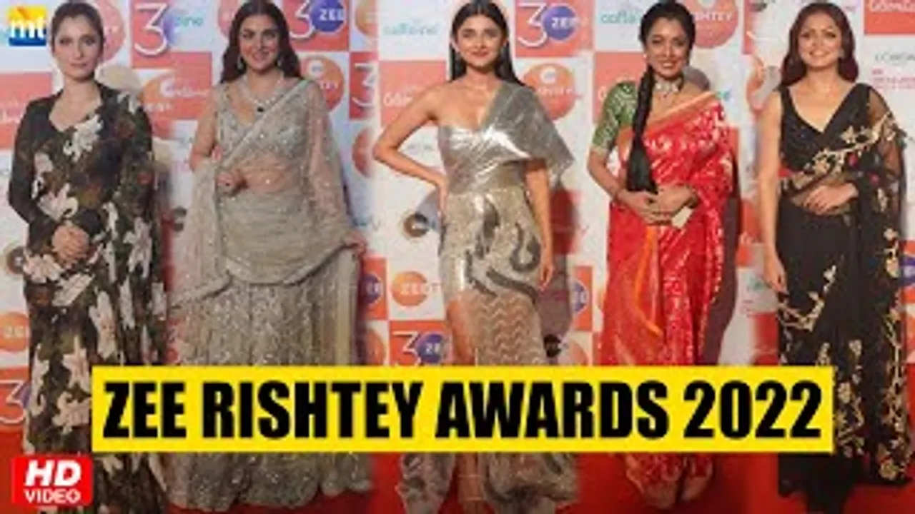ZEE RISHTEY AWARDS 2022 | Ankita Lokhande, Shraddha Arya, Kanika Mann And Others - Full Video