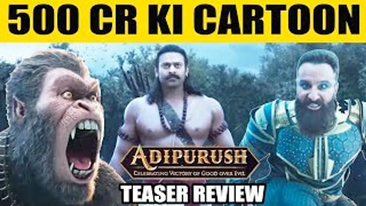 500 Crore Barbaad 😕| ADIPURUSH Teaser Review | Prabhas, Saif Ali Khan, Kriti Sanon | Ramayana