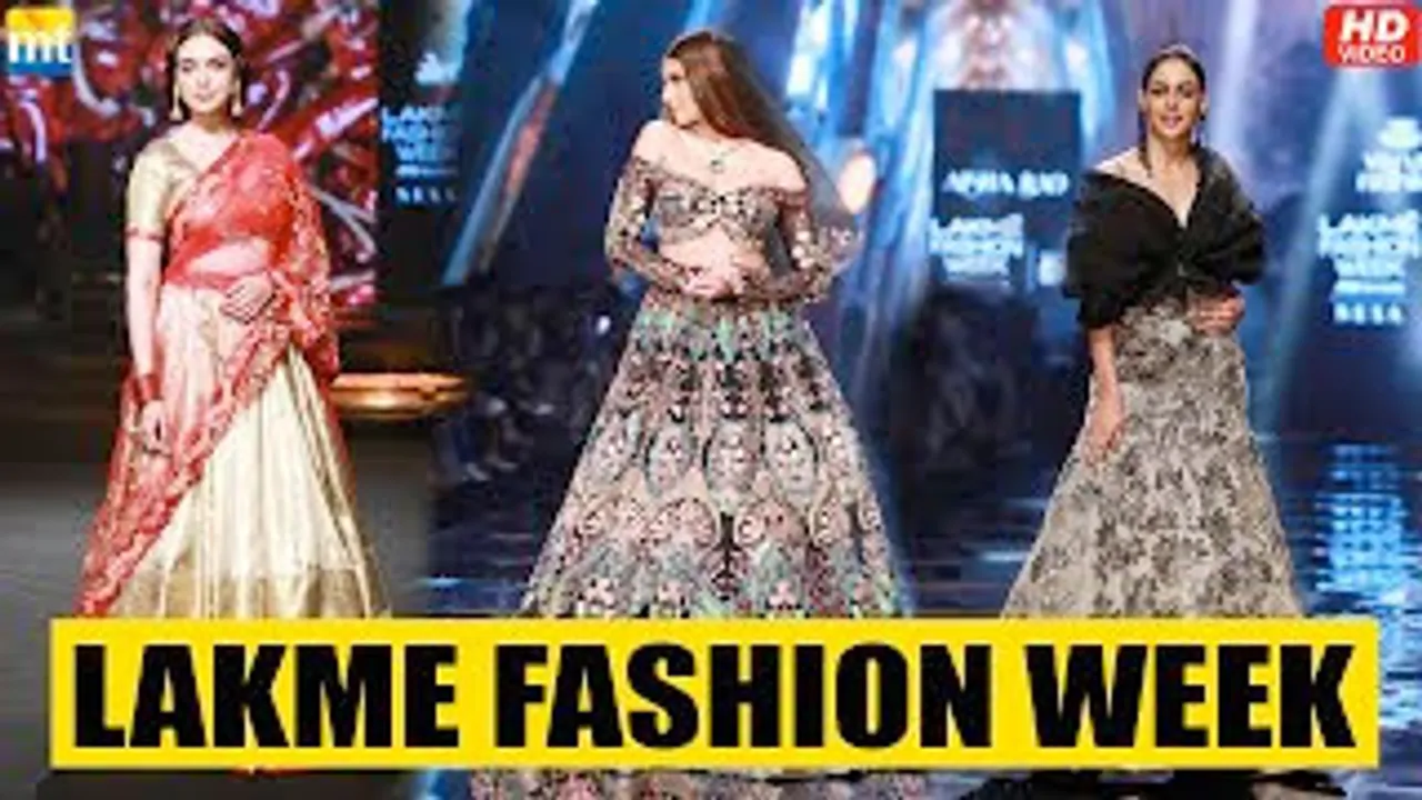 Genelia Deshmukh in metallic Dress, Stunners Tara Sutaria & Aditi Rao Hydari Walk The Ramp At Lakme Fashion Week 2022