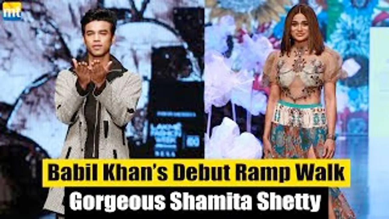 Irrfan Khan's son Babil Khan makes his Ramp Debut, Shamita Shetty at Lakme Fashion Week 2022