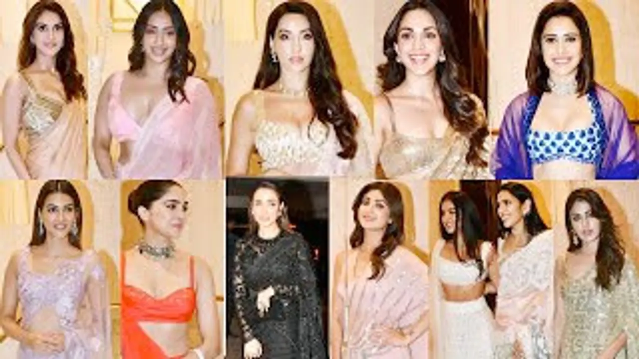 Malaika Arora, Nora Fatehi, Shilpa Shetty, Vaani Kapoor, Kiara Advani And Others At Manish Malhotra's Diwali Bash
