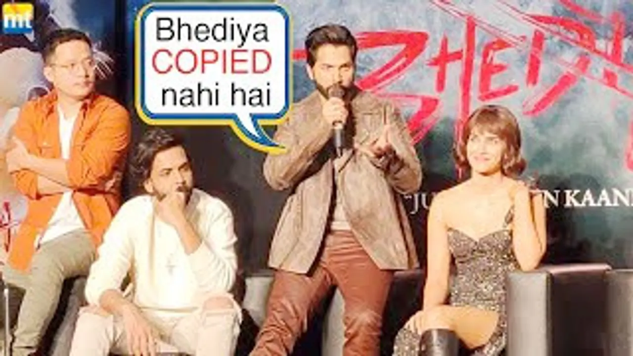 "Bhediya is not copied from Hollywood, it's Indian Culture," Say Varun Dhawan & Amar Kaushik