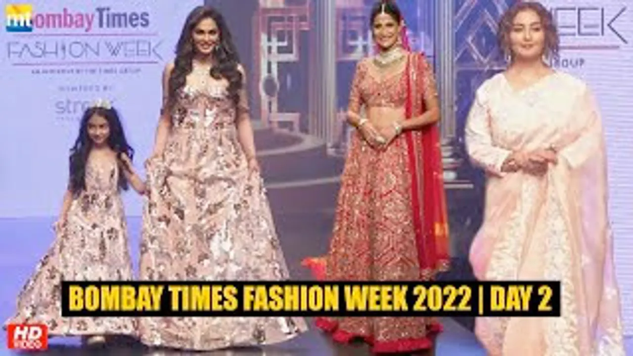 Bombay Times Fashion Week 2022 Day 2 | Isha Koppikar With Daughter, Aahana Kumra & Divya Dutta Walk The Ramp
