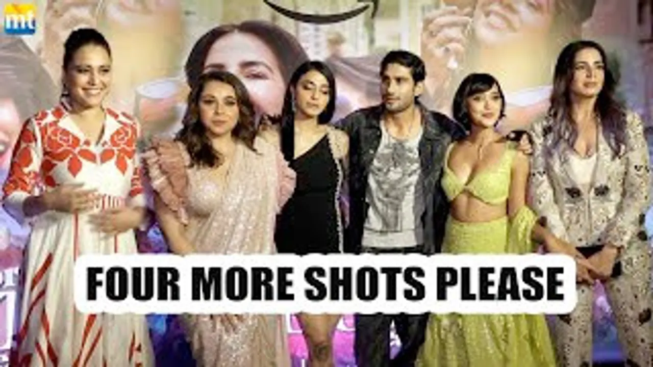 Four More Shots Please girls Swara Bhasker, Kirti Kulhari, Sayani Gupta & Maanvi Gagroo At The red carpet Of Screening