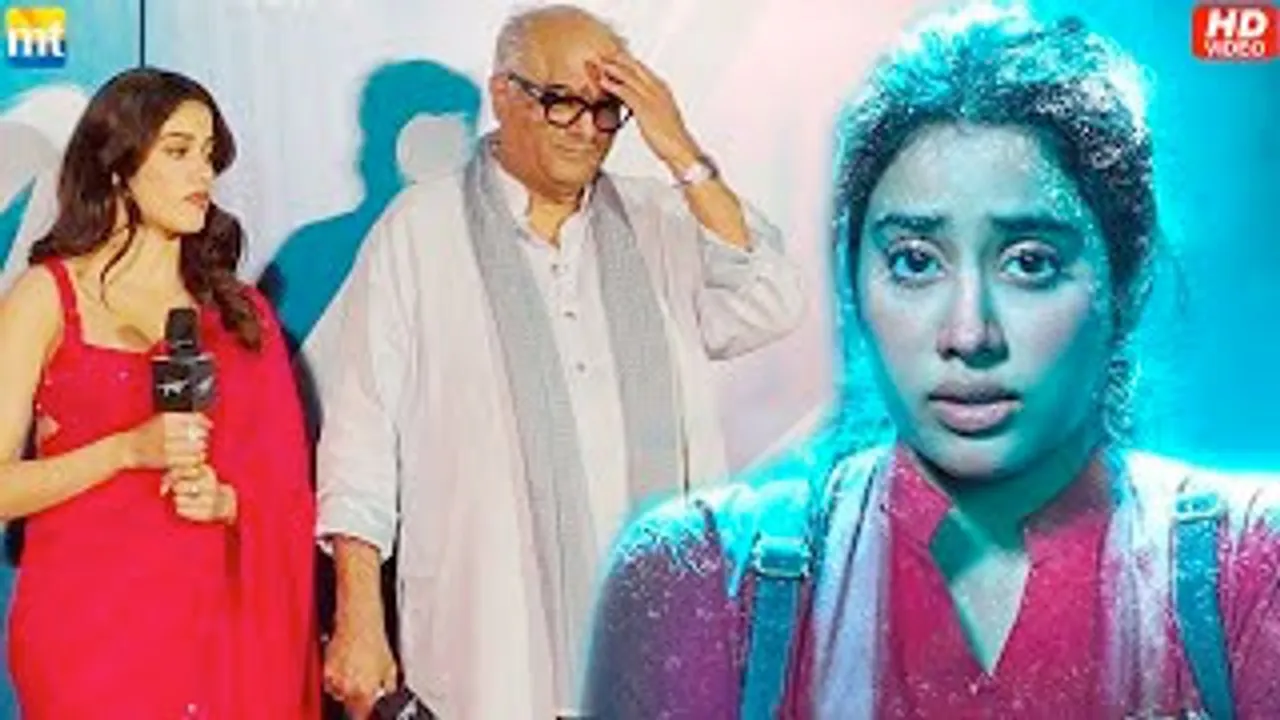 Janhvi Kapoor was Kept in - 15° Degree Real Freezer for Mili, Father Boney Kapoor Reacts
