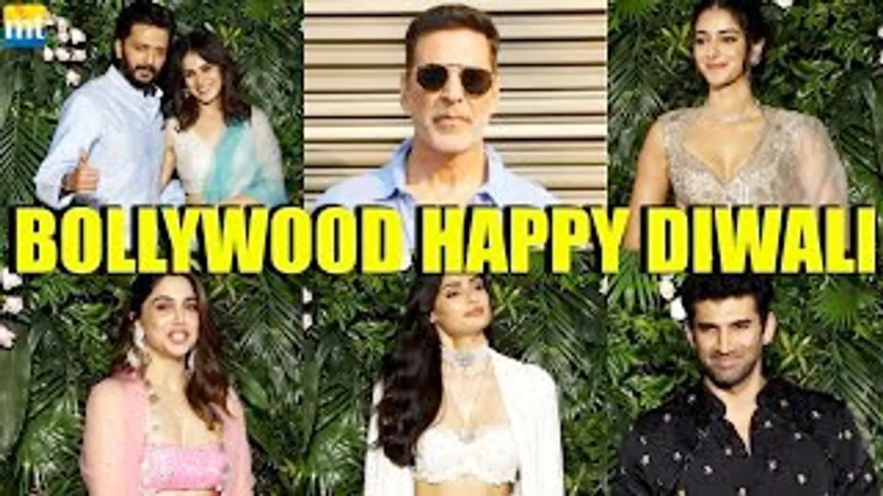 Akshay Kumar, Ananya Panday, Ritesh Deshmukh, Sharvari Wagh, Aditya Roy Kapur And Wish Happy Diwali