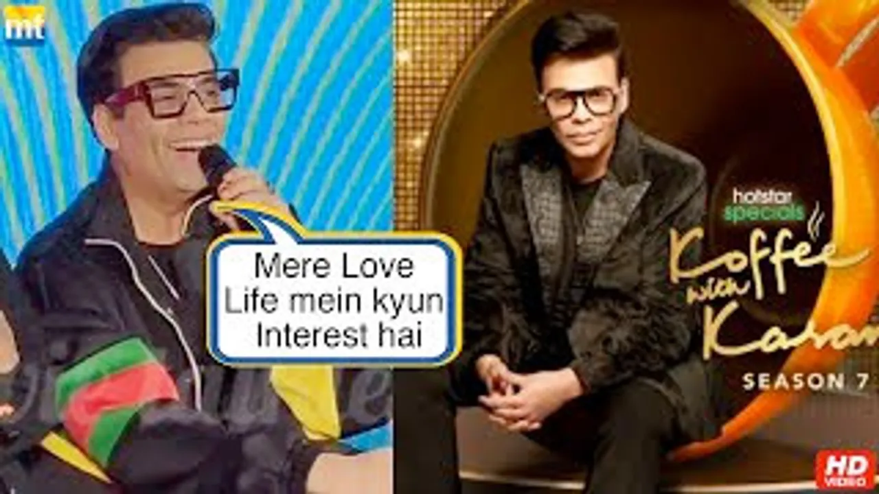 Karan Johar tells the REAL REASON behind asking personal questions to Celebs at Koffee With Karan