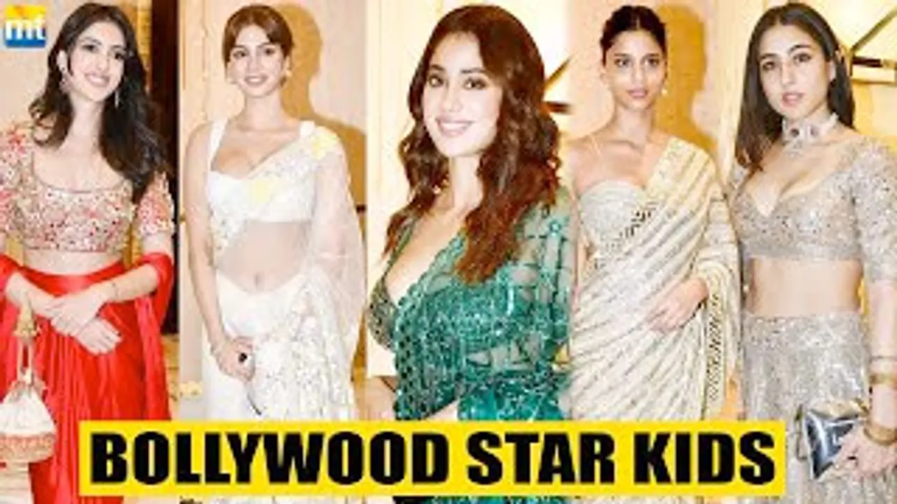 Janhvi Kapoor, Khushi Kapoor, Suhana Khan, Sara Ali Khan, Navya Naveli And Others At Manish Malhotra's Diwali Bash