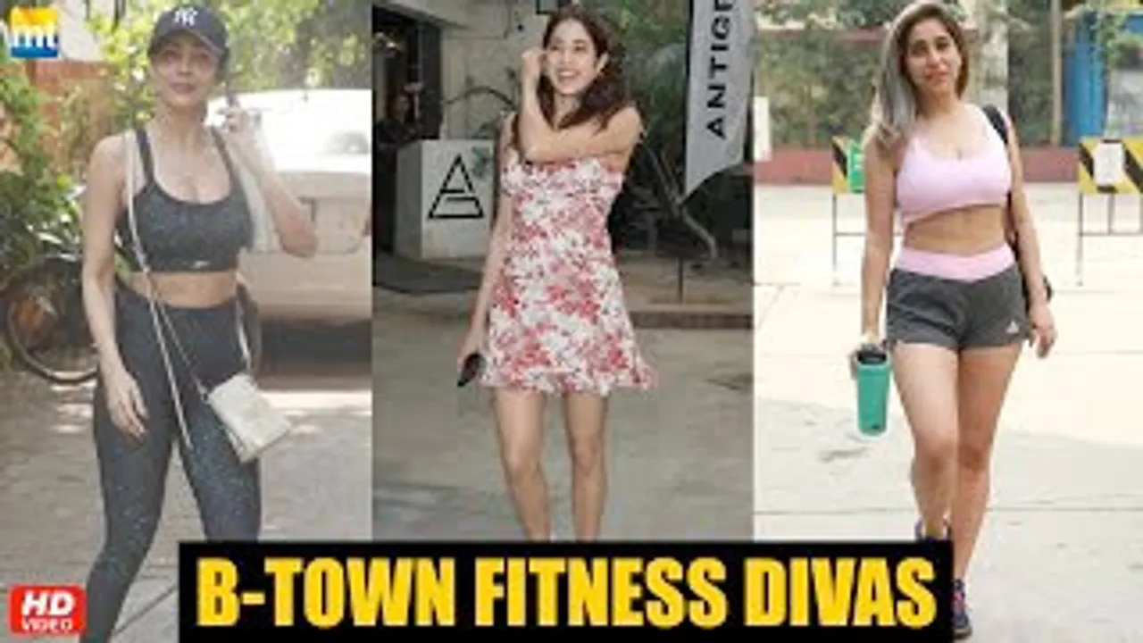 Malaika Arora in Sport Bra, Janhvi Kapoor in foral Dreas, Neha Bhasin looks Fit Post Workout