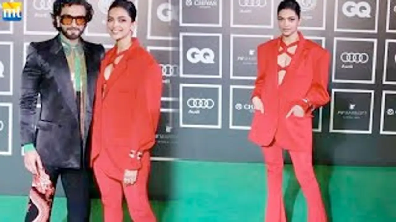 Deepika Padukone & Ranveer Singh twin together ahead of Wedding Anniversary at GQ Men Of The Year Awards 2022