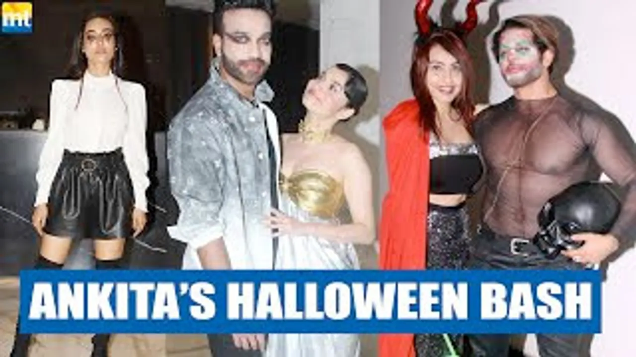 Ankita Lokhande & Vicky Jain Host Halloween Bash For Friends Karanvir Bohra, Surbhi Jyoti, Anita Hassanandani And Others