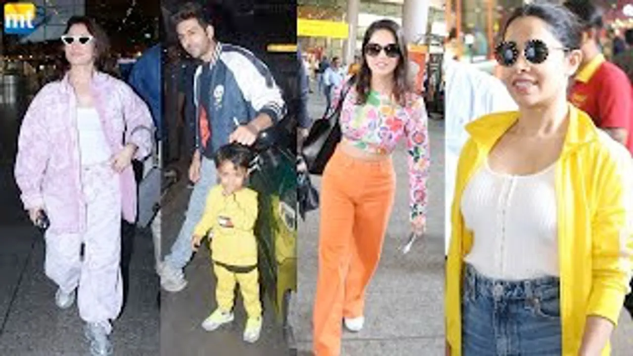 Kartik Aaryan, Tamannaah Bhatia, Sunny Leone, Nushrratt Bharuccha return from IIFI In Goa