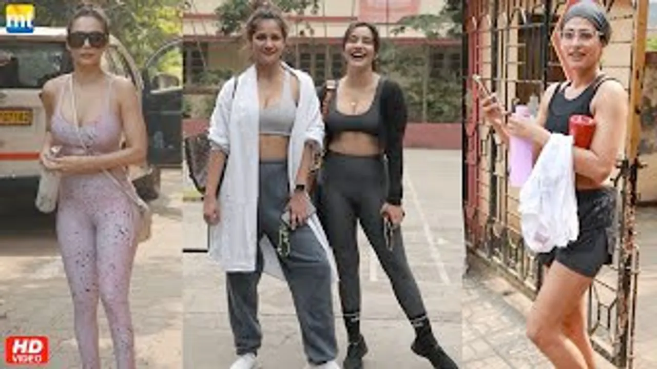 Malaika Arora, Neha Sharma & Aisha Sharma, Kubrra Sait post workout sessions