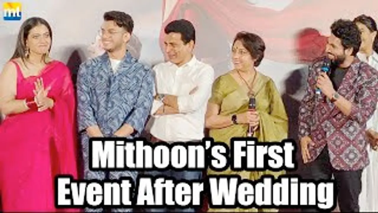 Mithoon's first media event after wedding as he speaks about Salaam Venky's Music, Kajol & Revathy