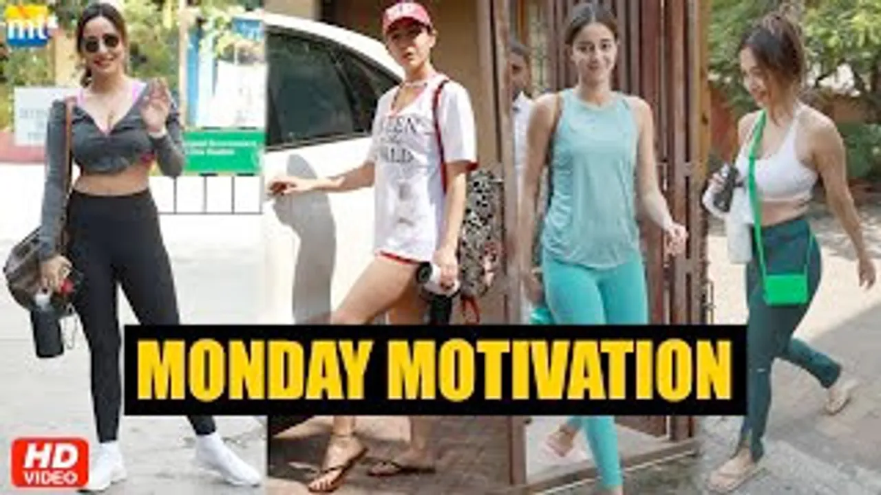 Fitness Freaks Malaika Arora, Ananya Pandey, Sara Ali Khan, Neha Sharma Spotted Outside Their Gym