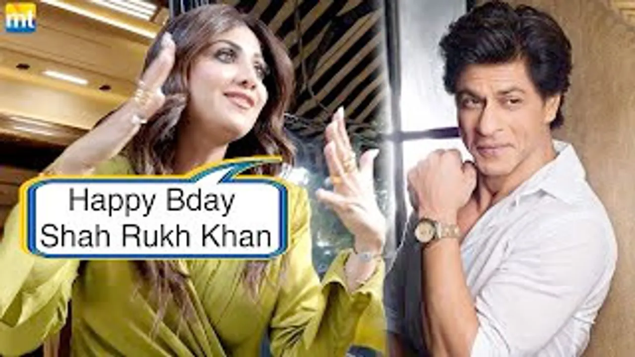 Shah Rukh Khan's Baazigar Co-Actor Shilpa Shetty Gives Lovely Birthday Wishes, Watch Now