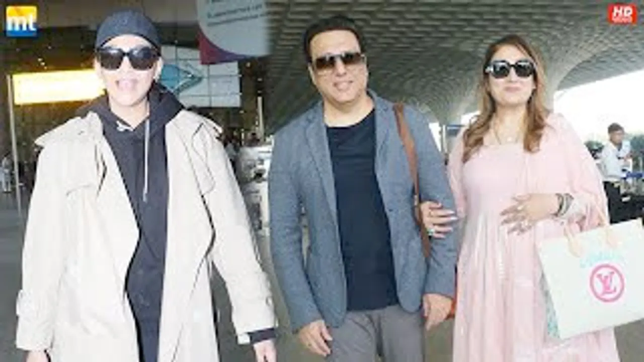 Mommy Sonam Kapoor Returns Home to see her newly born Son, Govinda & wife off to vacations