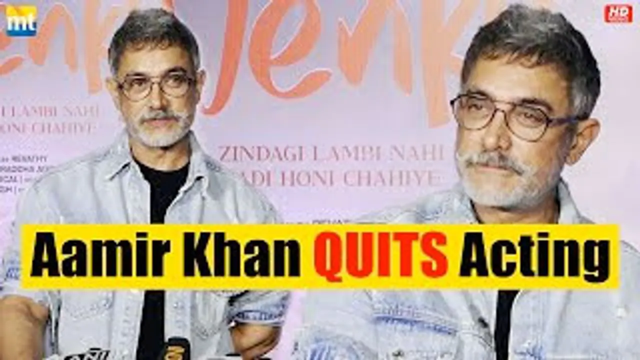 SHOCKING Aamir Khan QUITS Acting, takes break from Bollywood Films to spend time with family