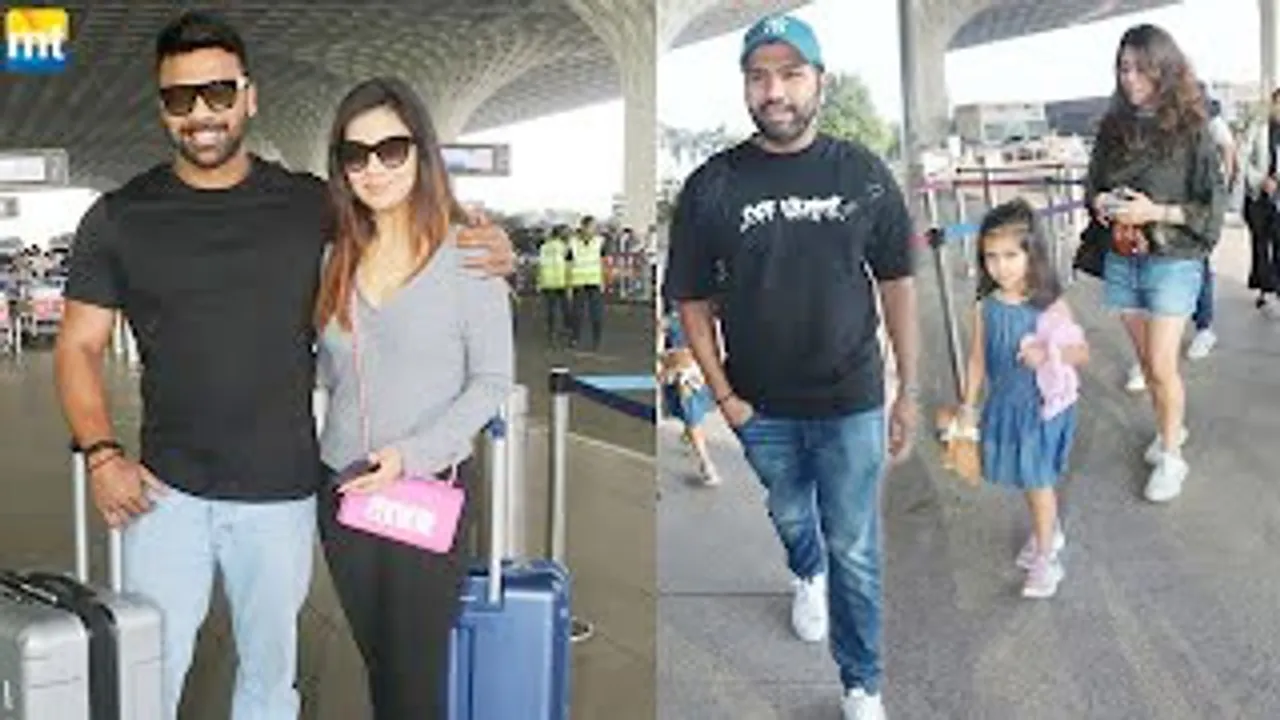 Divya Agarwal's 3rd BF Apurva Padgaonkar leave for vacation; Captain Rohit Sharma with his Family