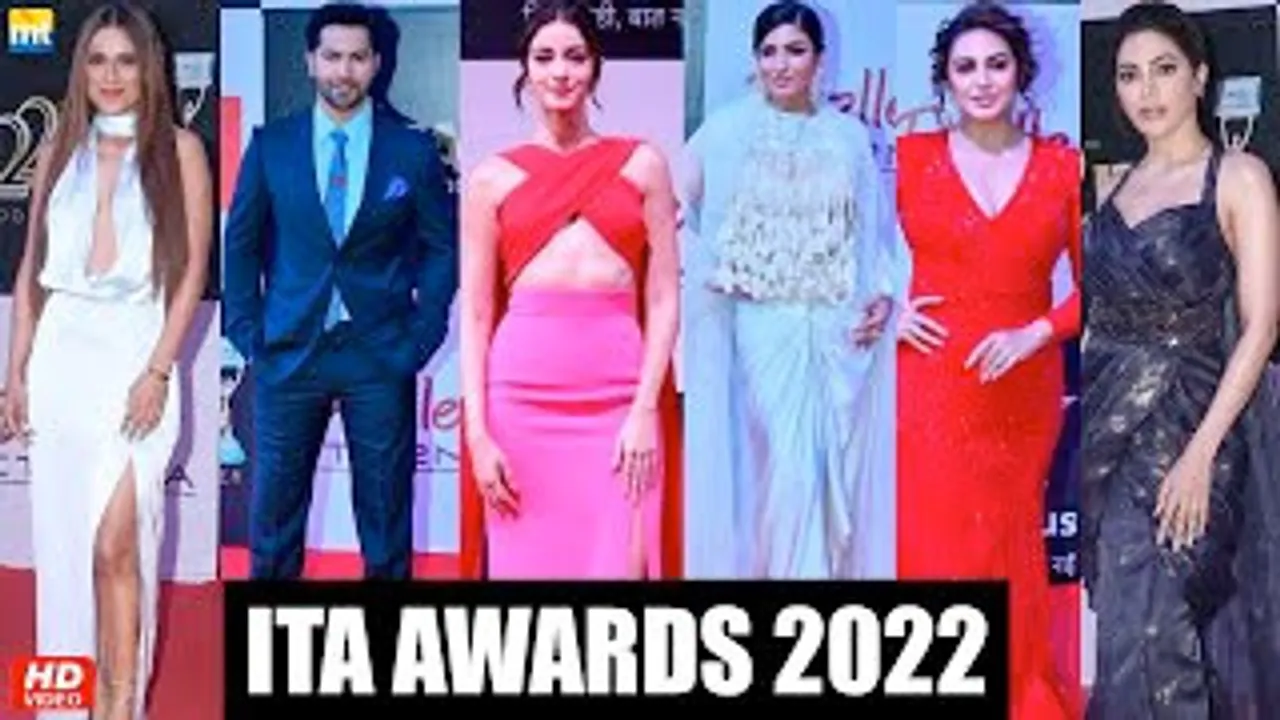 ITA Awards 2022 - Ananya Pandey, Varun Dhawan, Raveena Tandon, Huma Qureshi,Nia Sharma, Munmun Dutta And Others At The Event