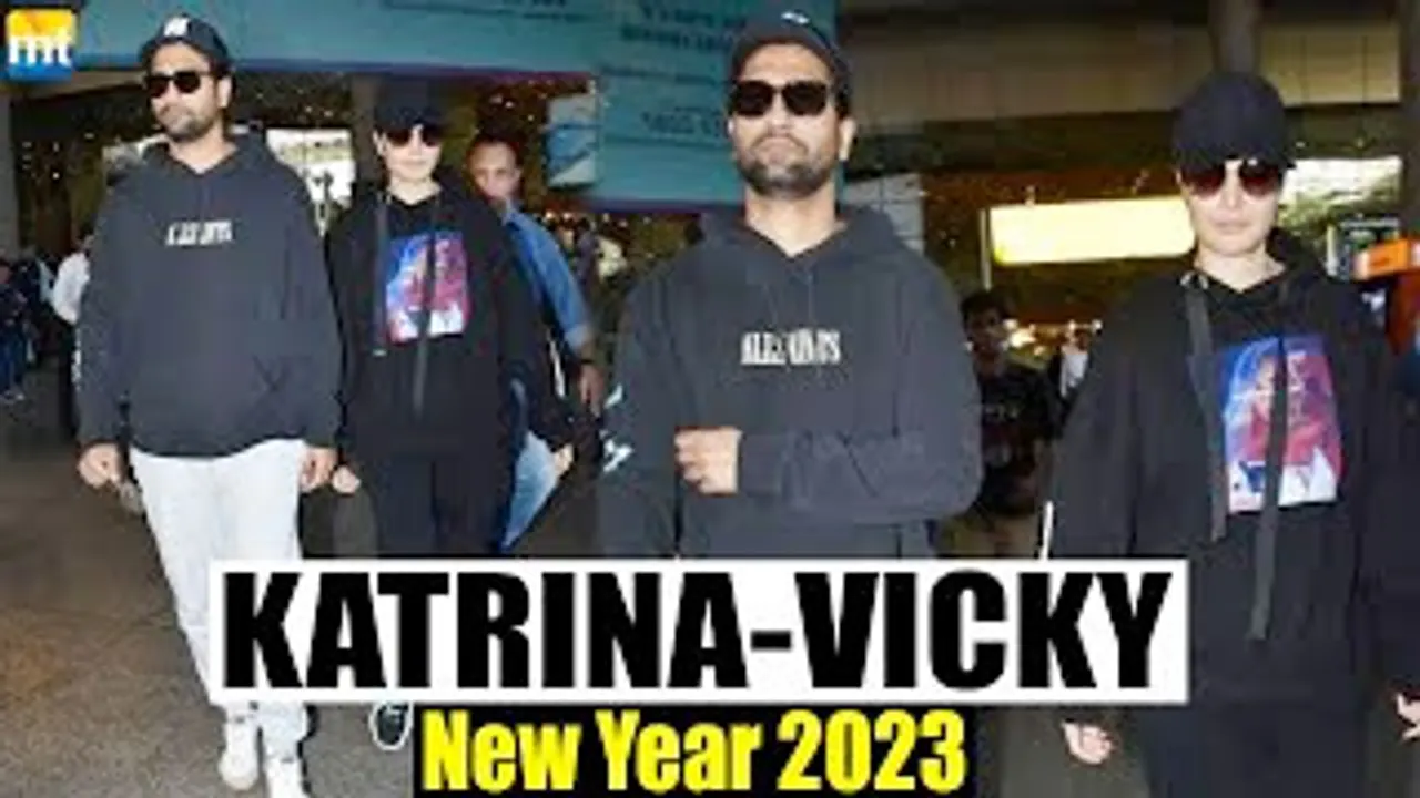 Katrina Kaif returns home with Hubby Vicky Kaushal to celebrate their New Year bash with Family
