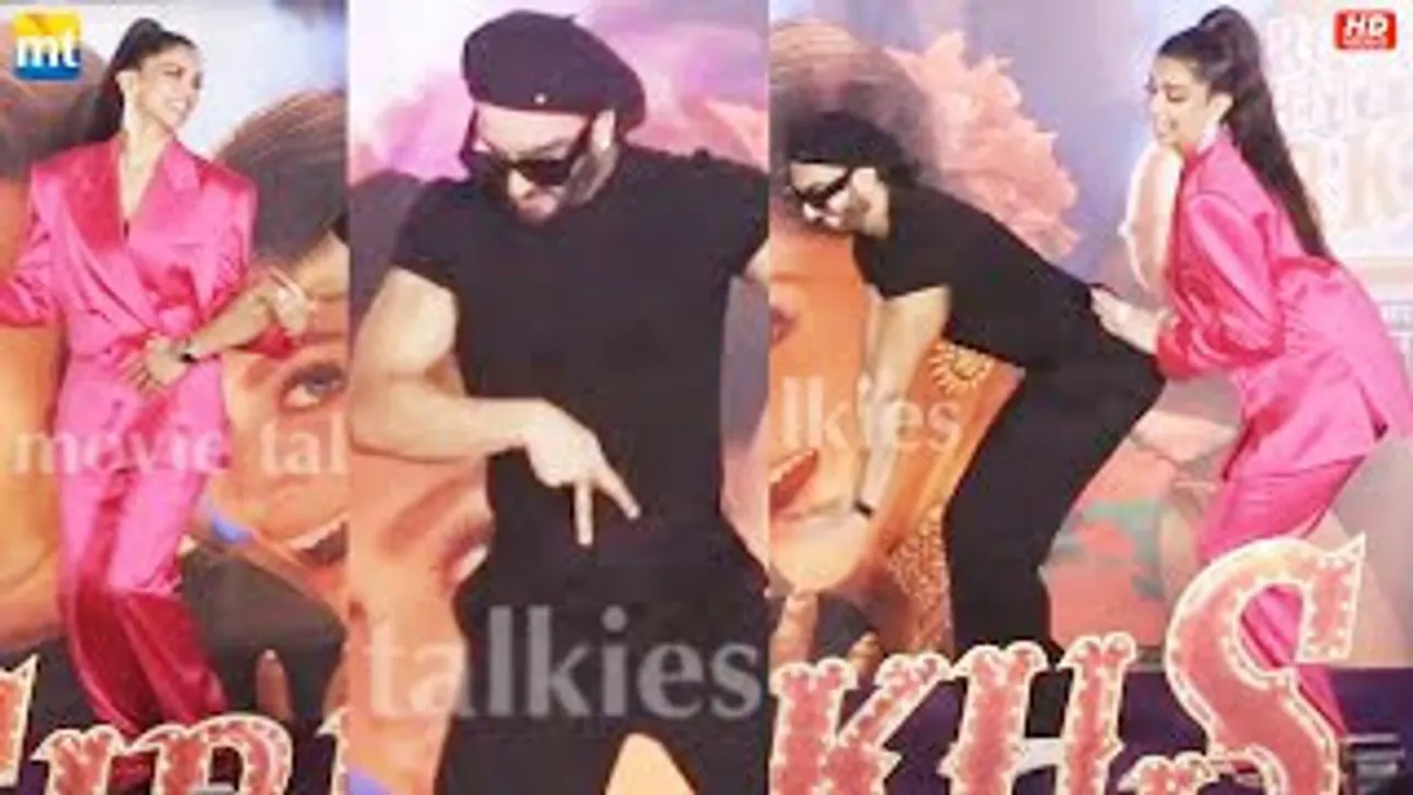 Deepika Padukone & Ranveer Singh's LIVE DANCE on Current Laga Re Song From Cirkus