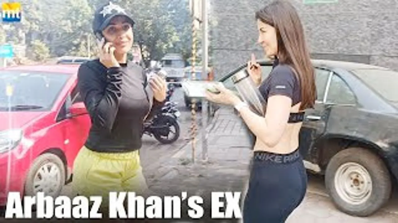 Arbaaz Khan's EX-Wife Malaika Arora & Current GF Giorgia Andriani post workout sessions