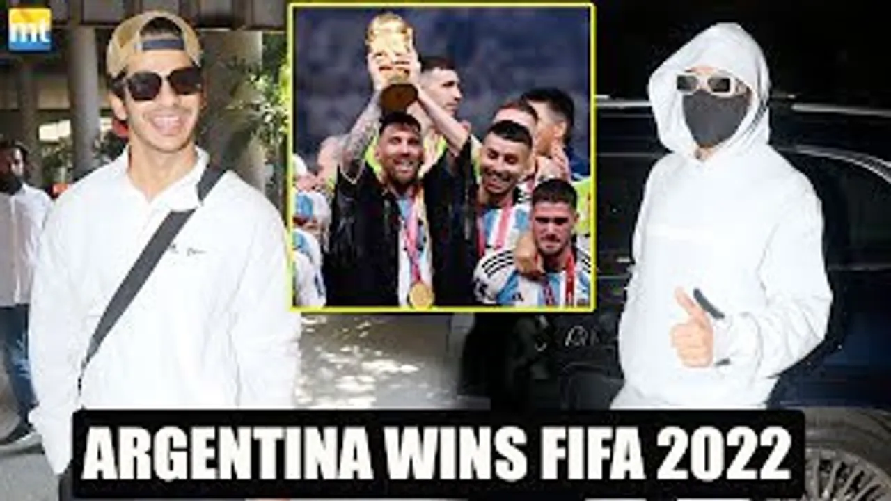 Ranveer Singh returns form FIFA world Cup after Argentina wins, Messi Ne Aag Laga Diya- Ishaan Khatter