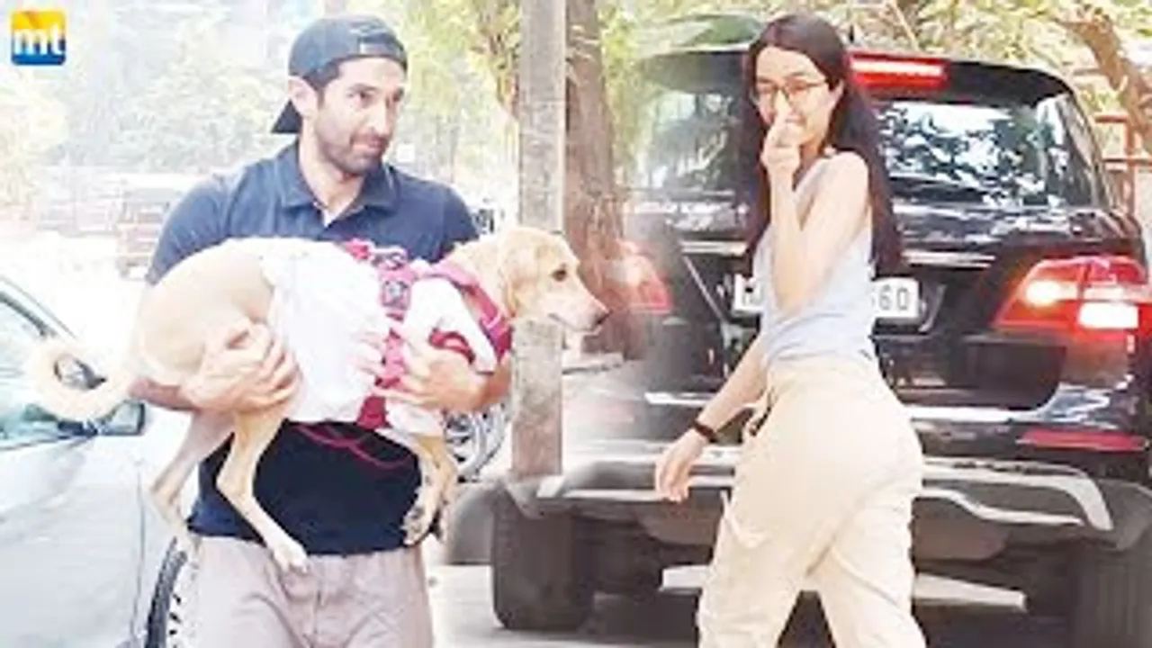 Shraddha Kapoor begins STREE 2 in 2023 with Maddock, Aditya Roy Kapur carries his Dog to Vet