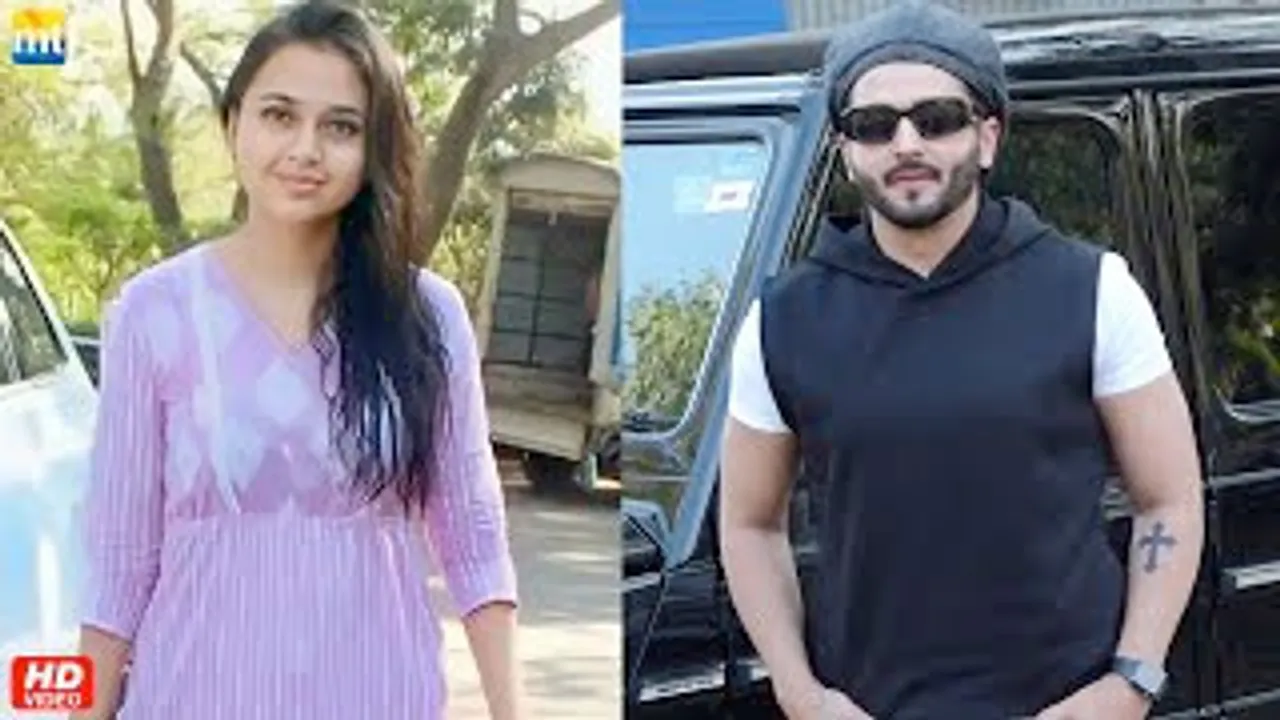 Tejasswi Prakash arrives at Naagin 3 sets & Dheeraj Dhoopar for ITA Awards Performance rehearsal