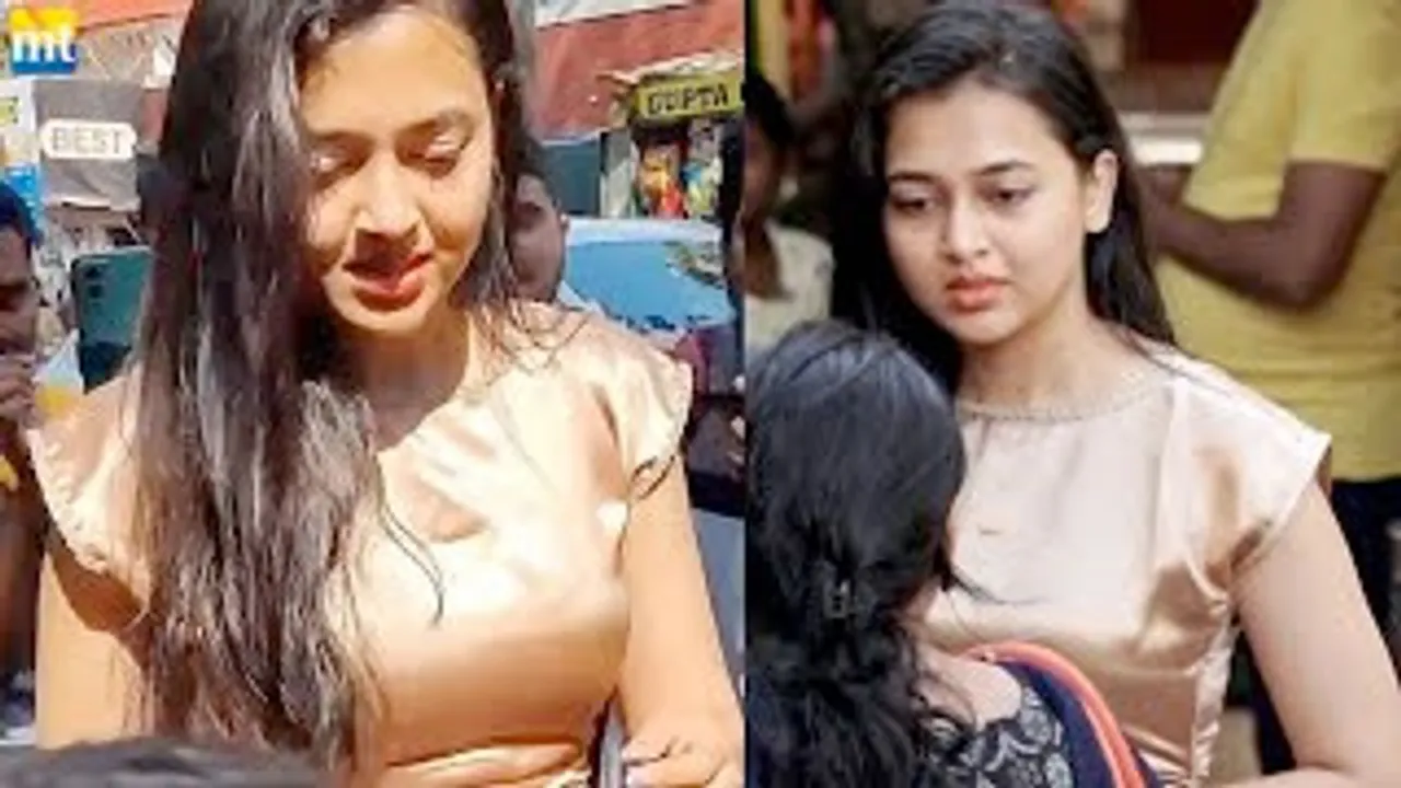 Tejasswi Prakash takes blessings at Mukteshwar Temple on the last day of 2022