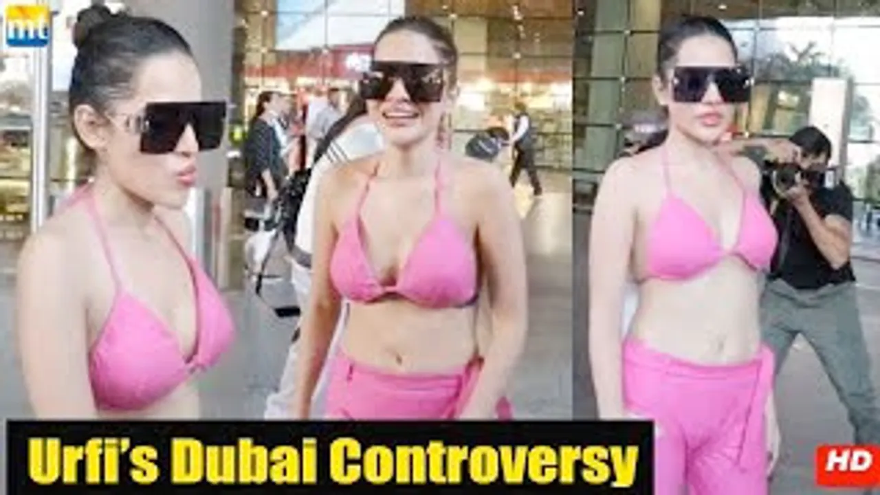 Urfi Javed returns from Dubai after the Local Police Arrest Controversy