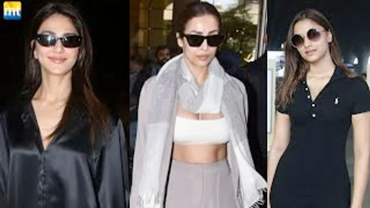 Vaani Kapoor Leaves For US, Malaika Arora & Amrita Arora Back In Town, Saiee Manjrekar At Airport