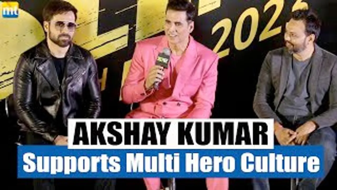 Akshay Kumar supports Multi hero culture, BMCM Everyone should do it At Selfiee Trailer Launch