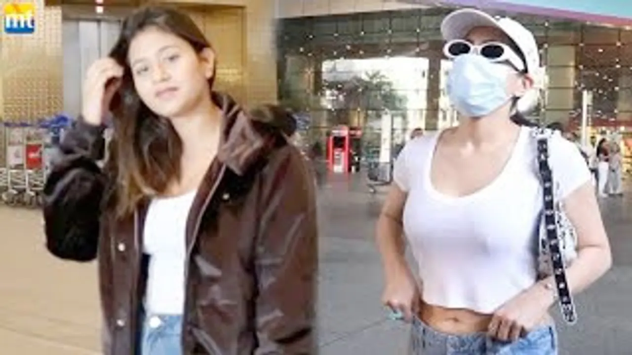 Kacha Badam Fame Anjali Arora | Sara Ali Khan looks good in White Top | Rashmika Mandanna At Airport