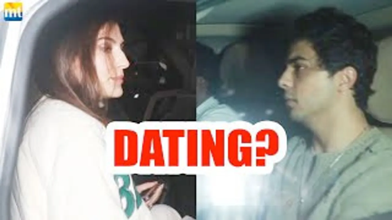 OMG 😱 SRK's son Aryan Khan is now DATING Sacred Games actress Elnaaz Norouzi?