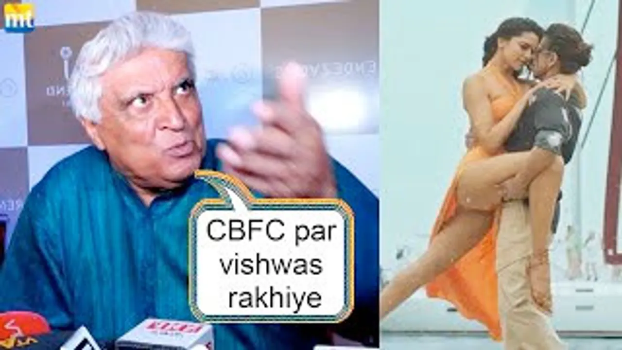 Javed Akhtar supports Censor Board's Cuts on 'Pathaan'