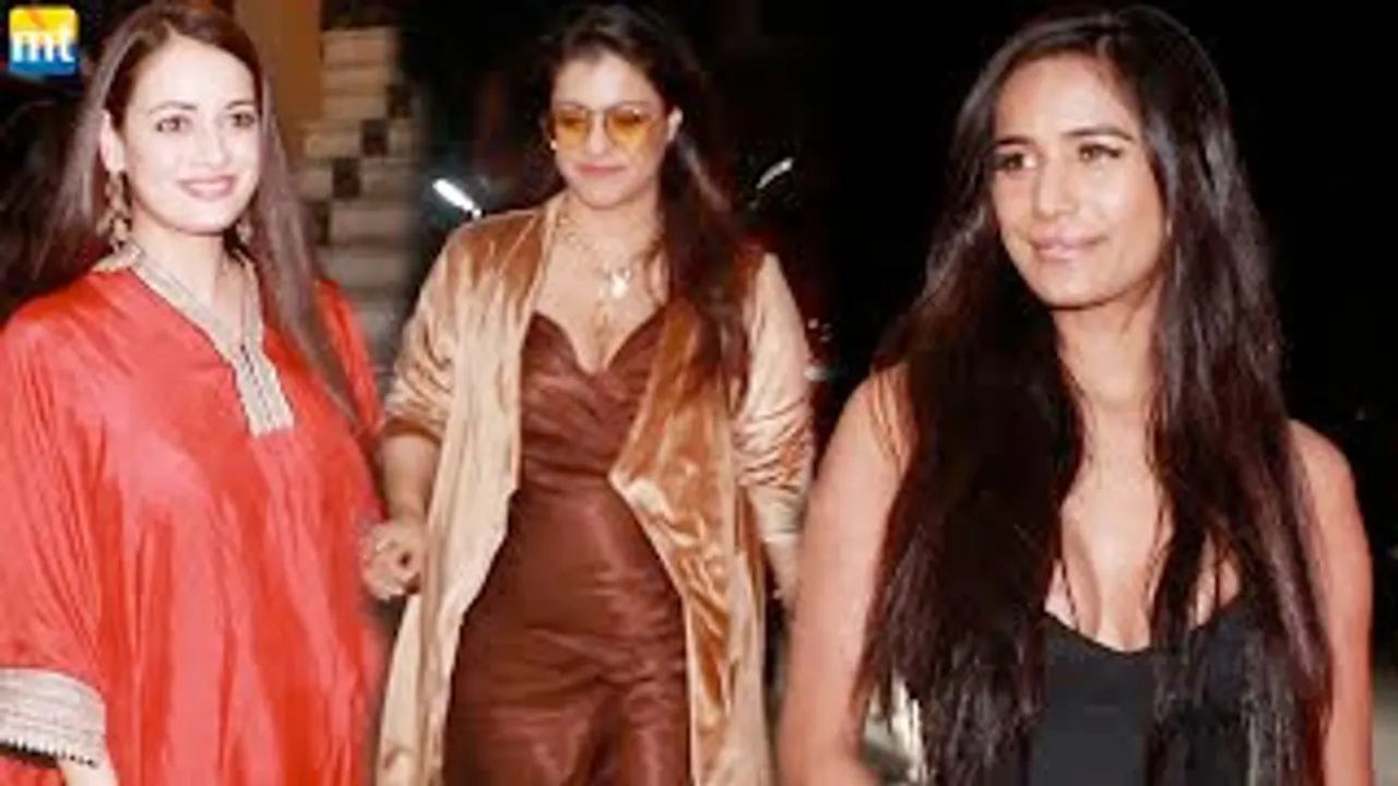 Bholaa Ajay Devgn's Gorgeous Wife Kajol, Cute Dia Mirza, HOTTIE Poonam Pandey And Others At Drama Show