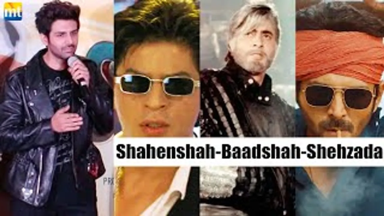 Shahenshah, Baadshah & Now Shehzada — Kartik Aaryan on SRK, Amitabh Bachchan's Stardom