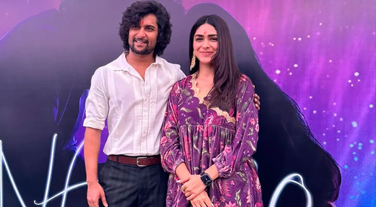 Mrunal Thakur & Nani Begin Shooting For Their Next; Pics Inside —