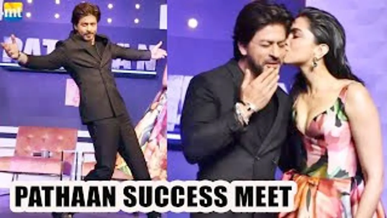 Shah Rukh Khan, Deepika Padukone & John Abraham FIRST Public Event after Pathaan Massive Hit