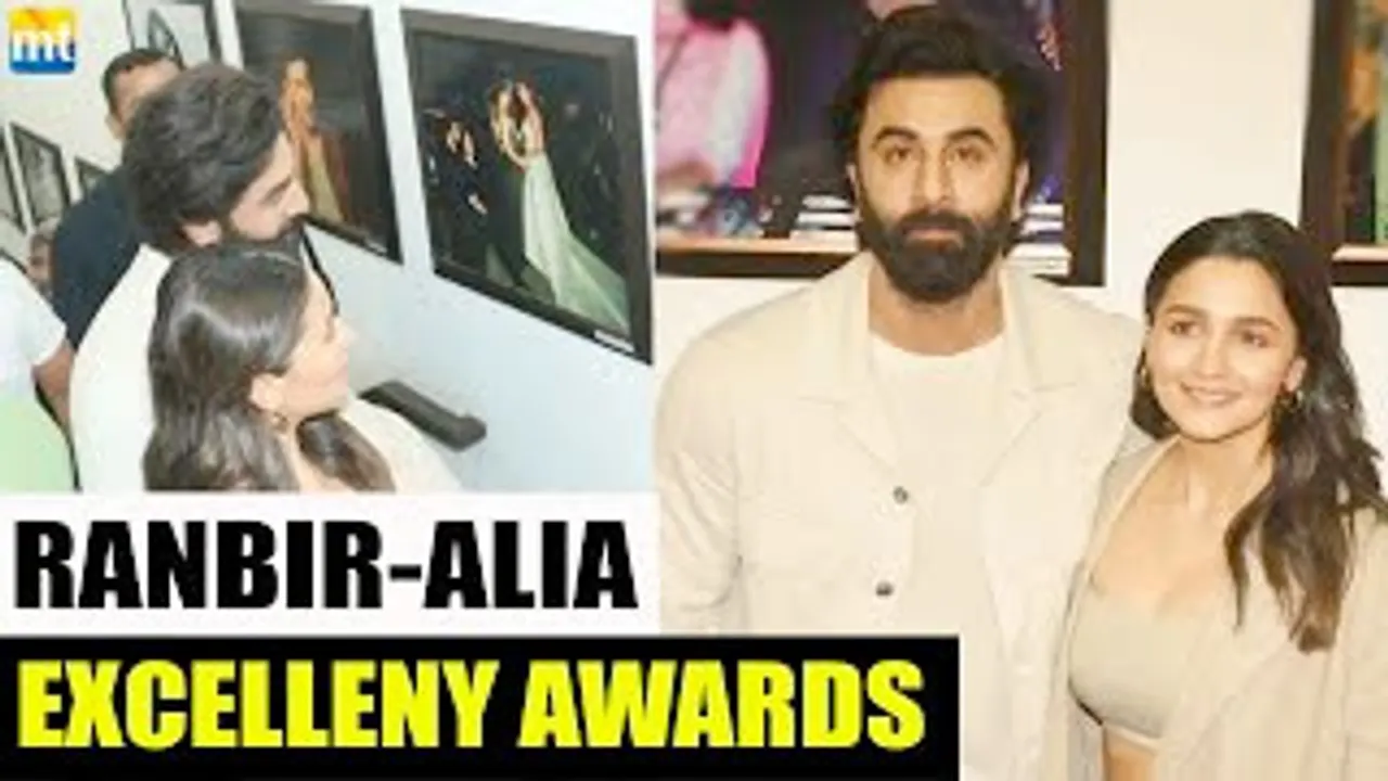 Ranbir Kapoor and Alia Bhatt at the Excellence in Photography Awards