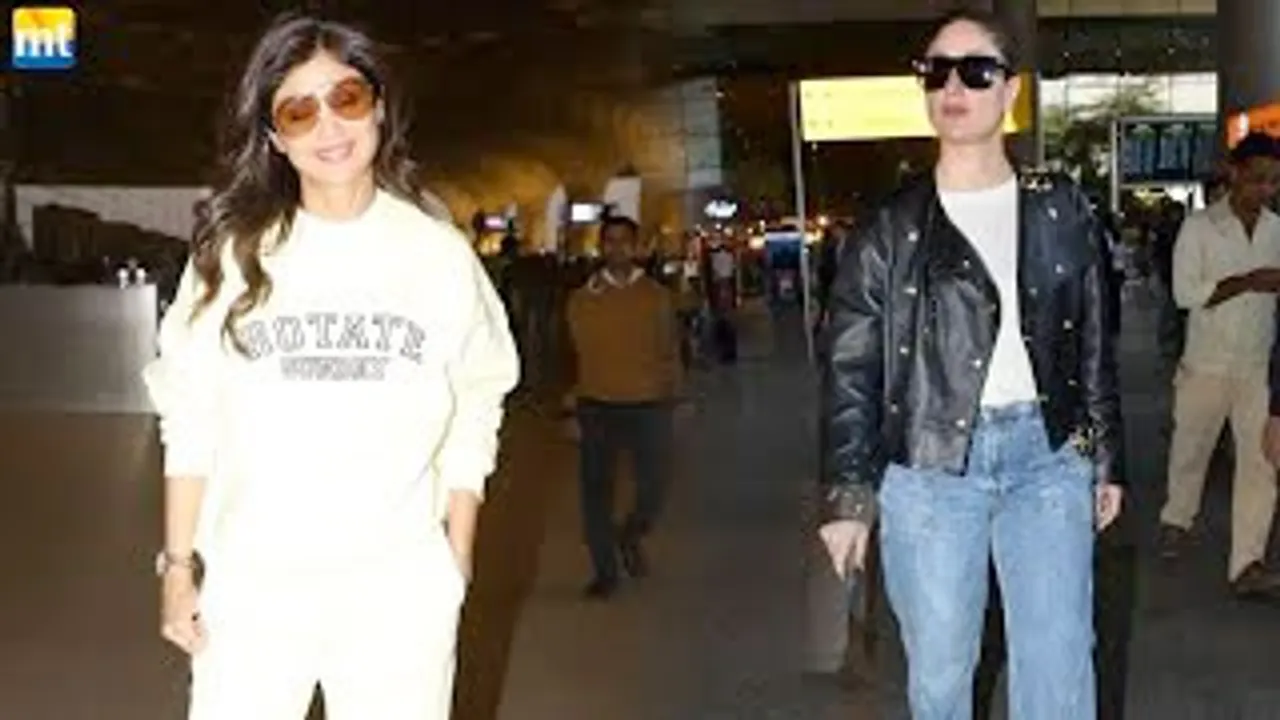 Shilpa Shetty leaves for Indian Police Force Shoot | Kareena Kapoor returns from Kolkatta | Sonu Sood