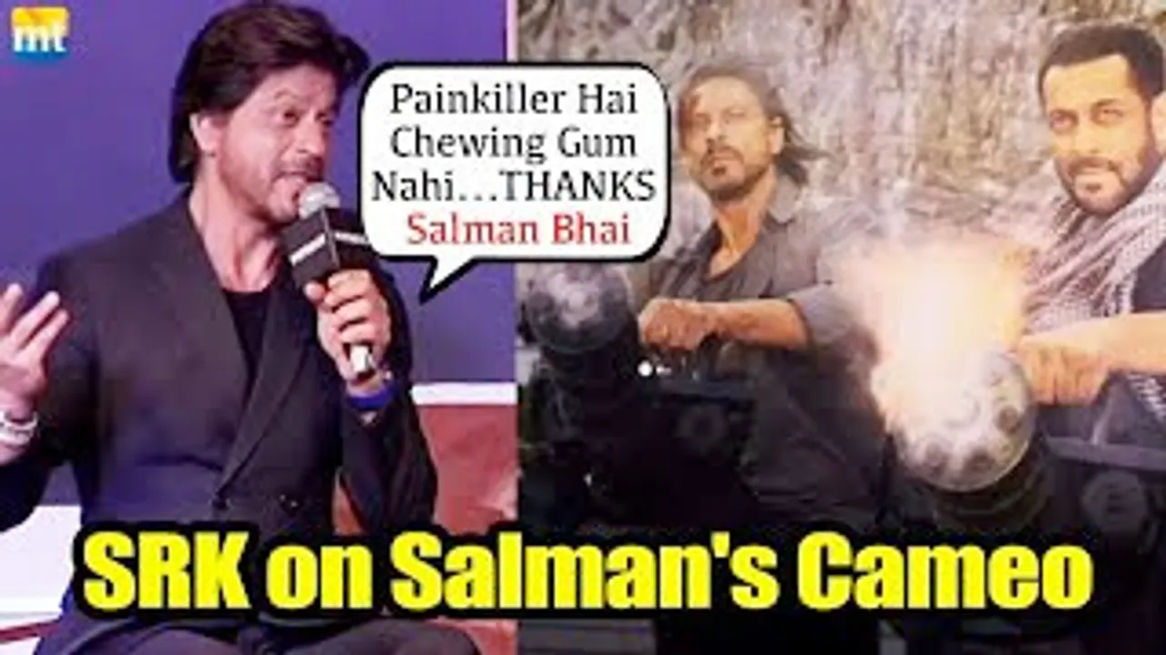 Pathaan Shah Rukh Khan THANKS Tiger Salman Khan, Calls Him BHAI
