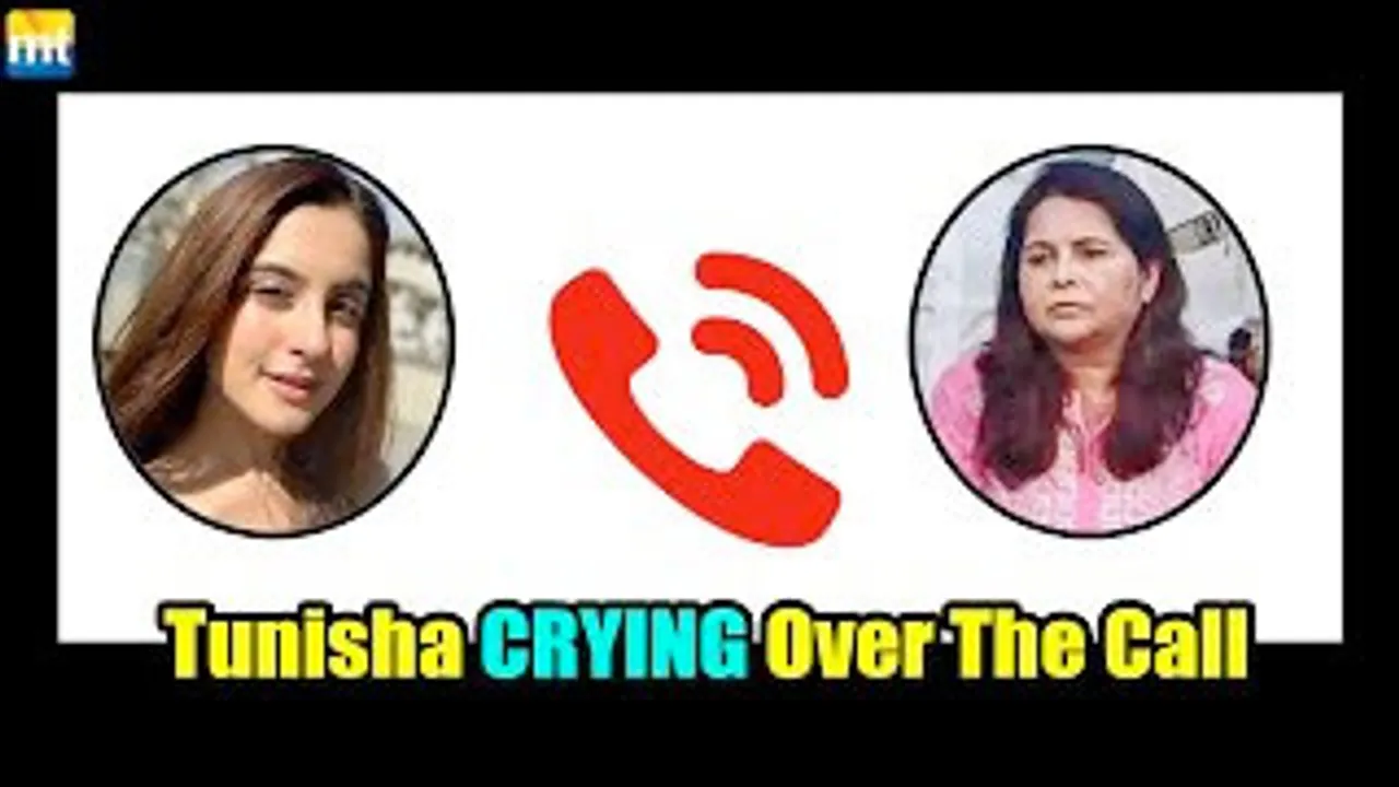 LISTEN The LEAKED Voice Msg of Tunisha Sharma CRYING & PLEADING to Sheezan Khan's Mother