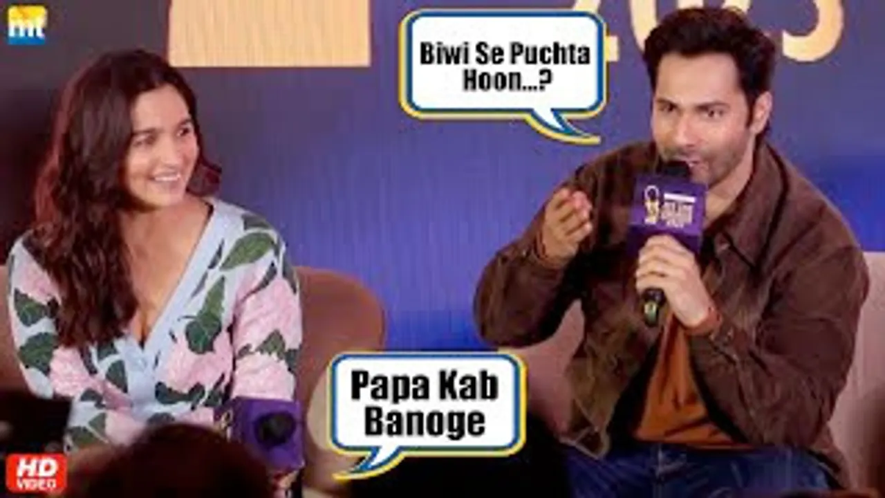 Alia Mummy Ban Gayi, Aap kab papa banoge? - Varun Dhawan's Hilarious reply to reporter
