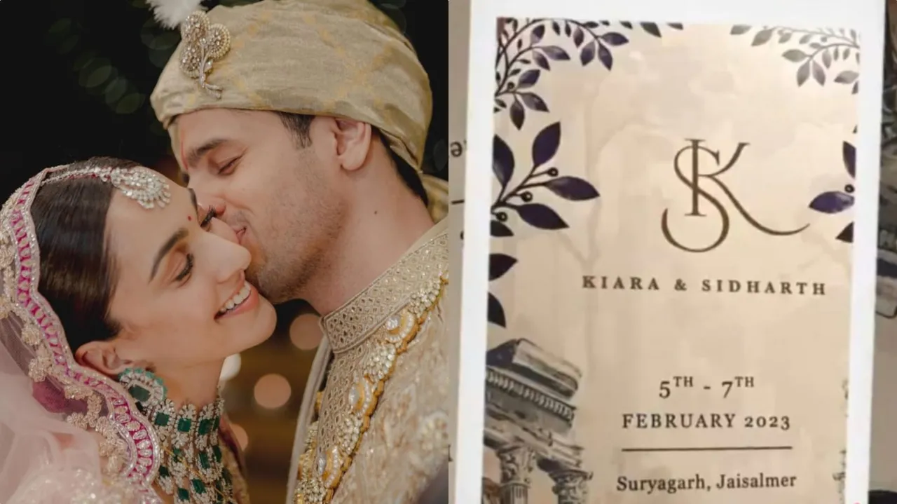 Sidharth Malhotra & Kiara Advani's Wedding Invitation Card Goes Viral —