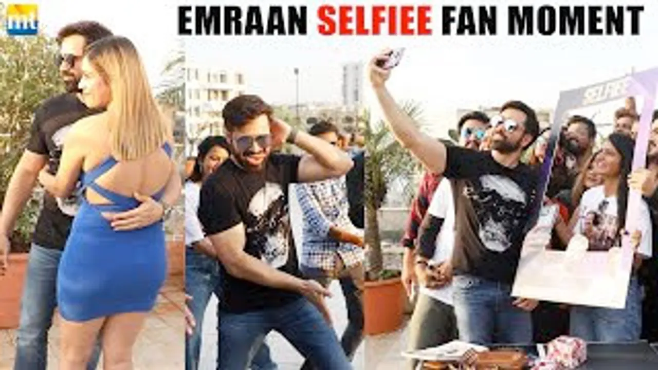 Emraan Hashmi SELFIEE moments with Fans, Dance on Main Khiladi Tu Anari Version 2