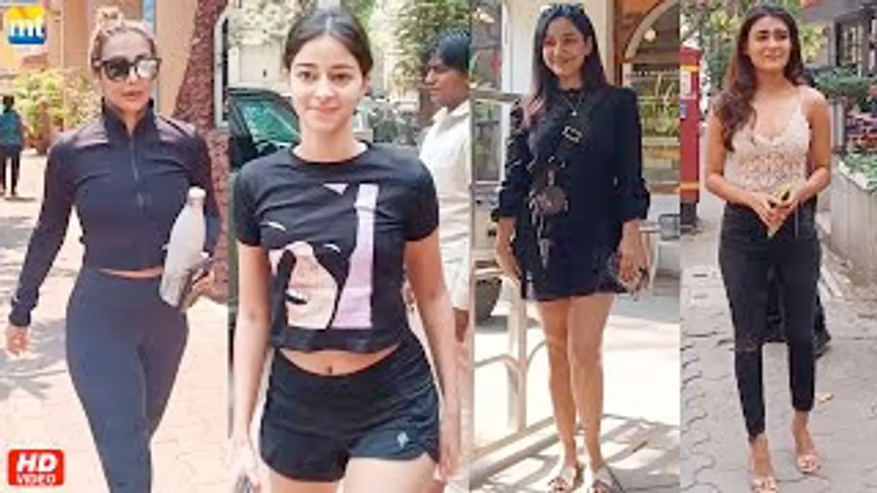 Malaika Arora & Ananya Panday For Yoga Class, Neha Sharma At Salon, Shalini Pandey For Meeting