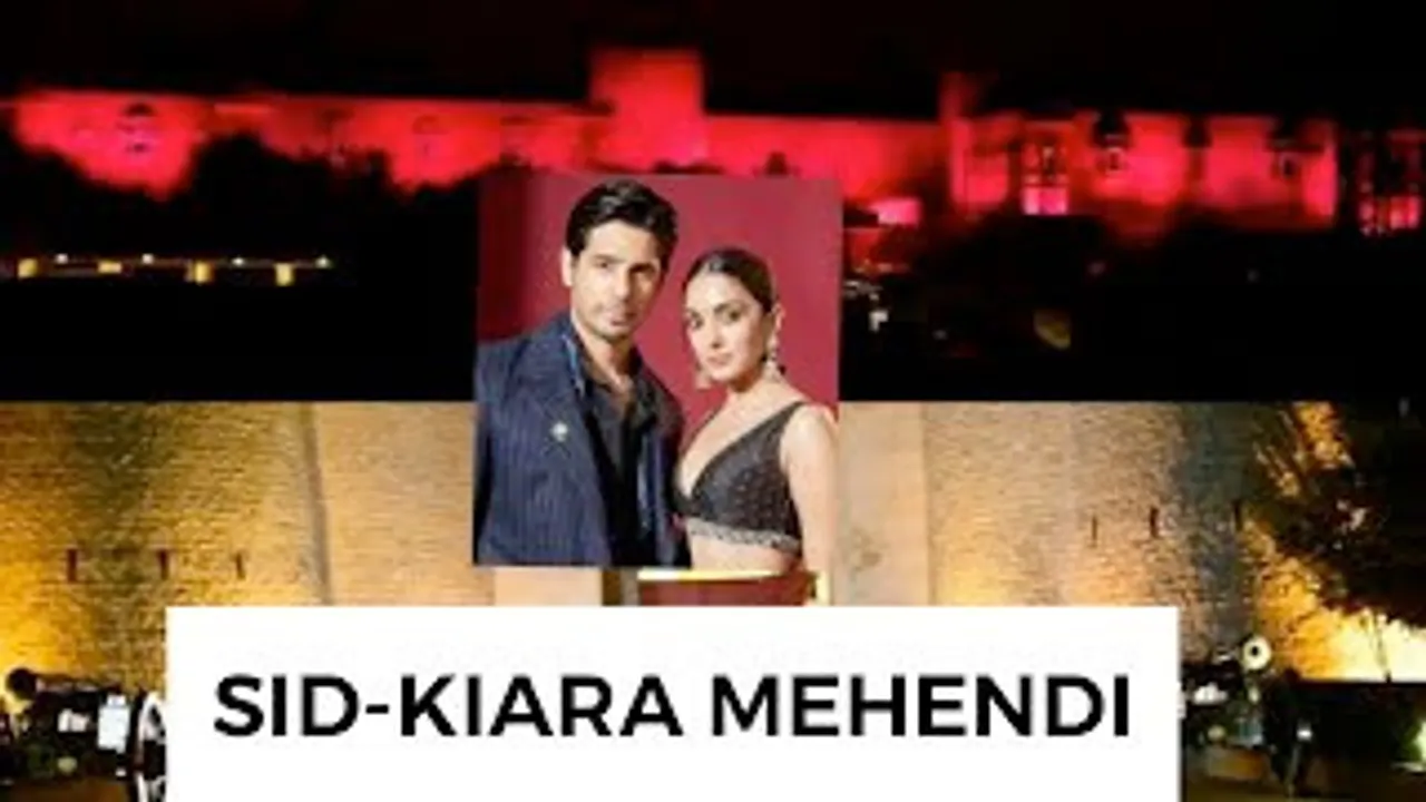 Sid-Kiara Marriage 😍 Suryagarh is Lighted Up for the Sangeet, Mehendi & Wedding ceremony